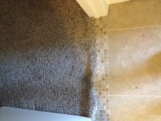 Carpet to new tile repair in Scottsdale